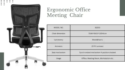 Elegant fabric medium back office chair, designed for ergonomic comfort and professional settings in Saudi Arabia.